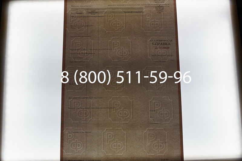 Купить Академическая справка 1996-2009 года в Казани