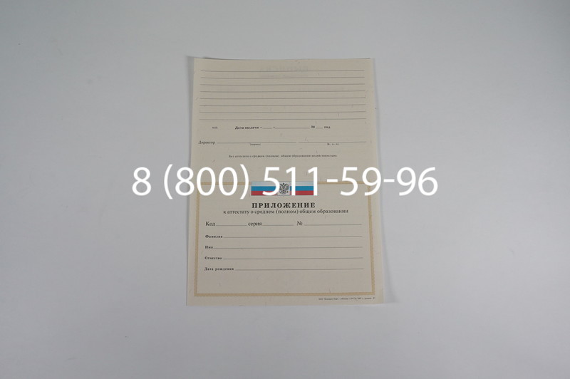 Заказать Аттестат за 11 класс 2007-2010 годов в Казани