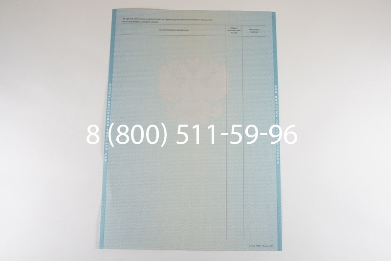 Диплом бакалавра 2010-2011 годов в Казани