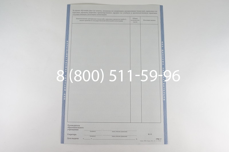 Диплом колледжа 2011-2013 годов в Казани