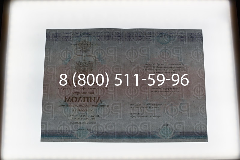 Заказать Диплом колледжа 2014-2026 года  в Казани