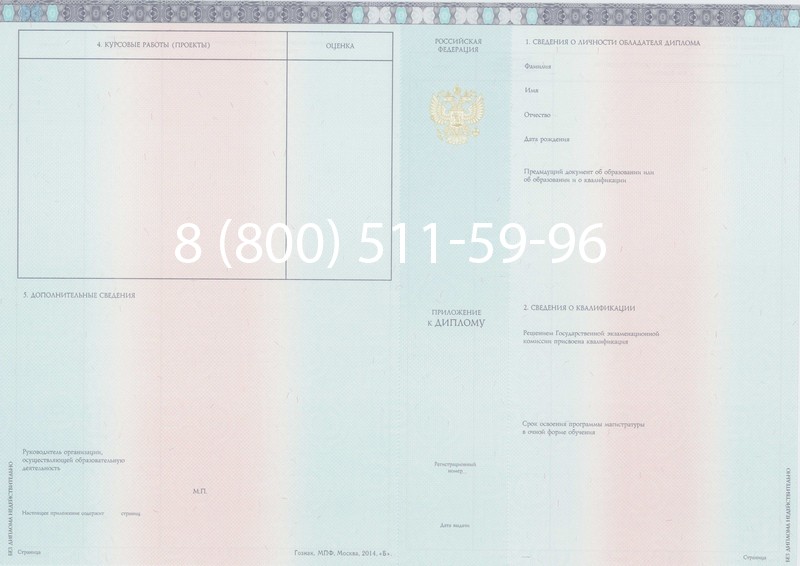 Заказать Диплом магистра 2014-2026 года в Казани