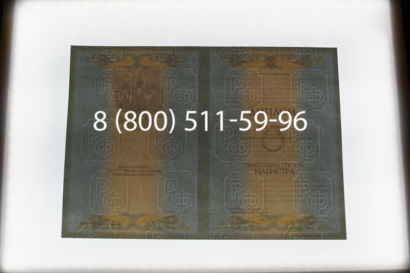 Заказать Диплом магистра 2003-2009 годов в Казани