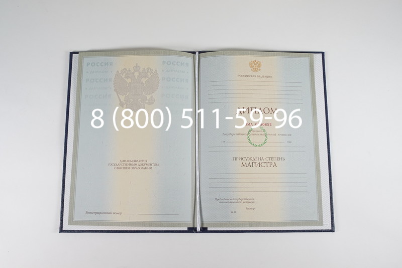 Диплом магистра 2003-2009 годов в Казани