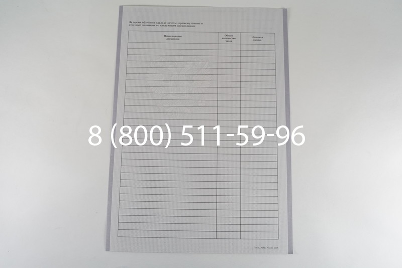 Диплом о среднем образовании 2007-2010 годов в Казани