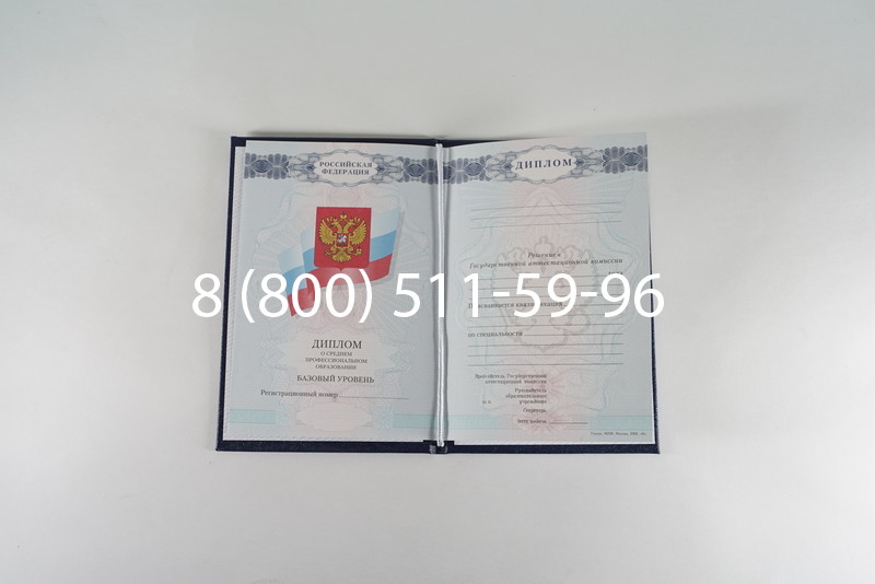 Диплом о среднем образовании 2007-2010 годов в Казани