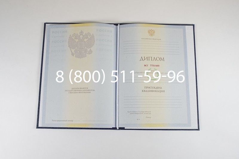 Диплом о высшем образовании 2010-2011 годов в Казани
