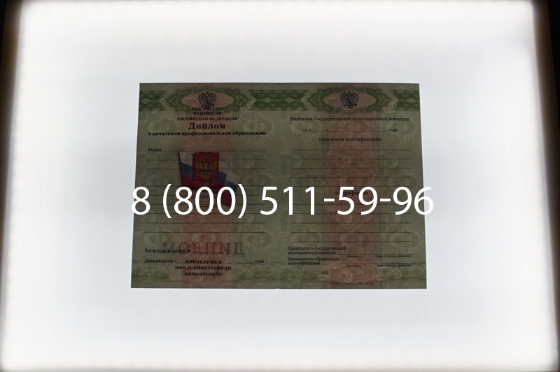 Заказать Диплом ПТУ 2014-2026 года в Казани