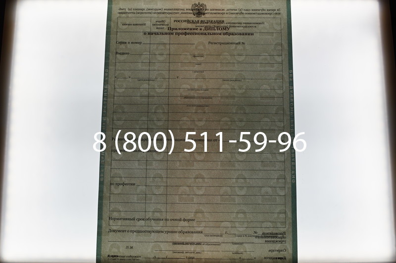 Заказать Диплом ПТУ 2014-2026 года в Казани