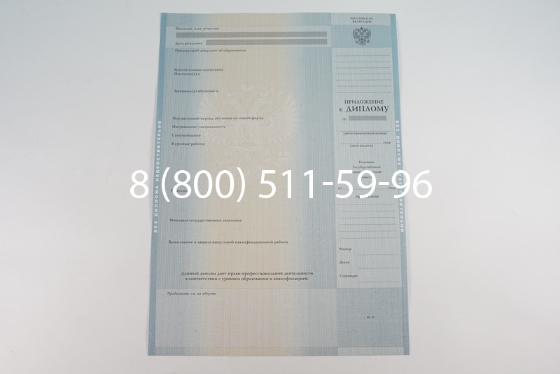 Диплом специалиста 2012-2013 годов в Казани