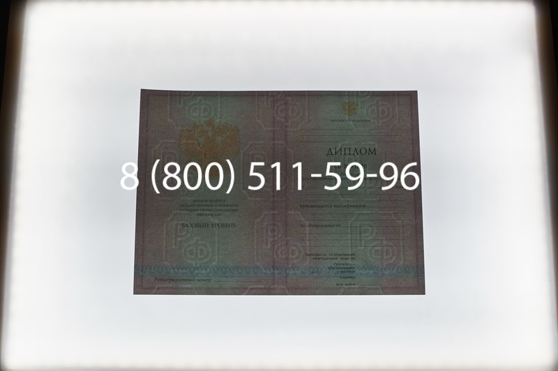 Заказать Диплом техникума 2003-2006 годов в Казани