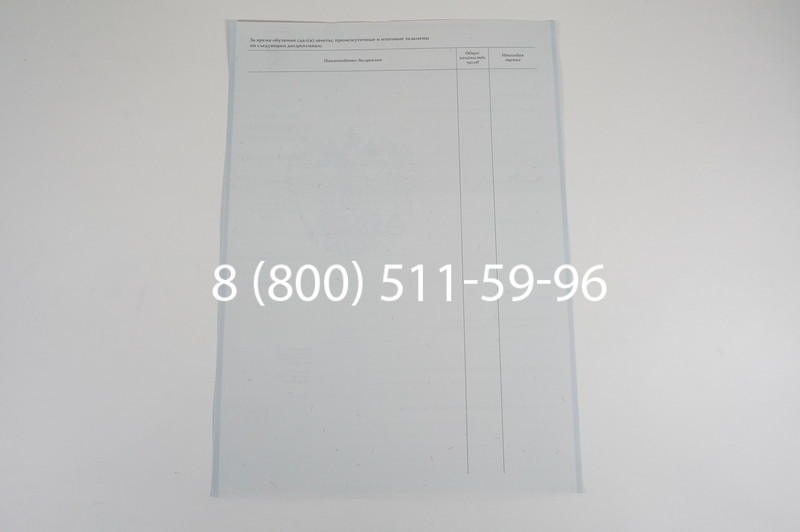 Диплом училища 2007-2009 годов в Казани