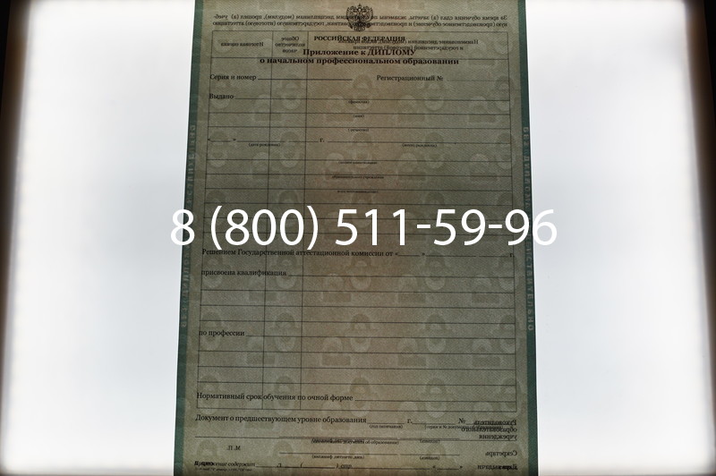 Заказать Диплом училища 2010 год в Казани