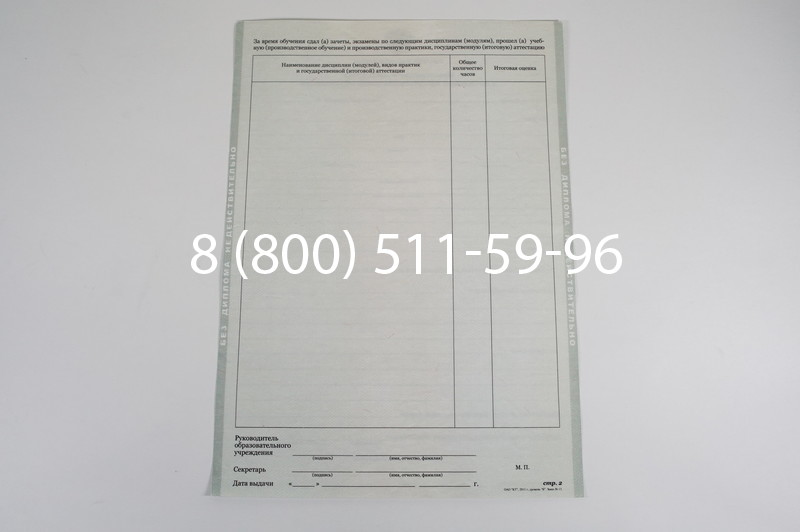 Диплом училища 2010 год в Казани